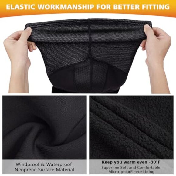 Thermal Balaclava Ski Mask Windproof Breathable Winter Face Cover